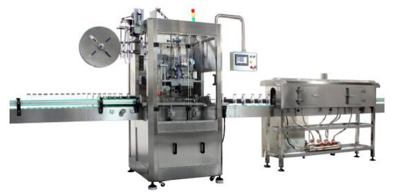 automatic sleeve labeling machine