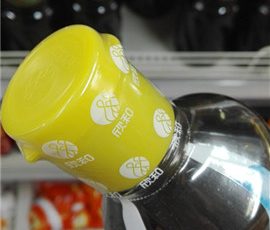 clear PVC heat shrink bottle cap seals