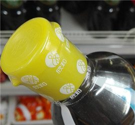 clear PVC heat shrink bottle cap seals