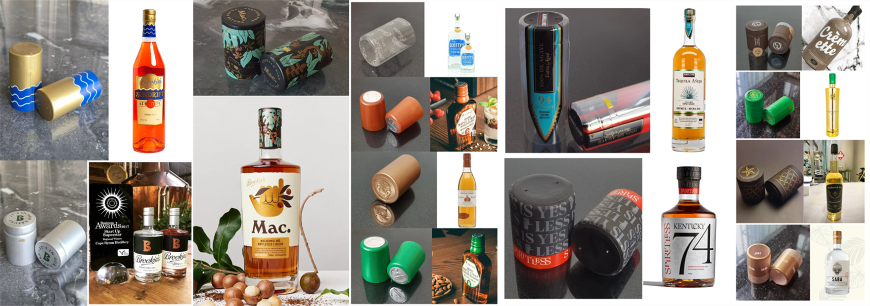 custom printed shrink capsules for wine and spirits